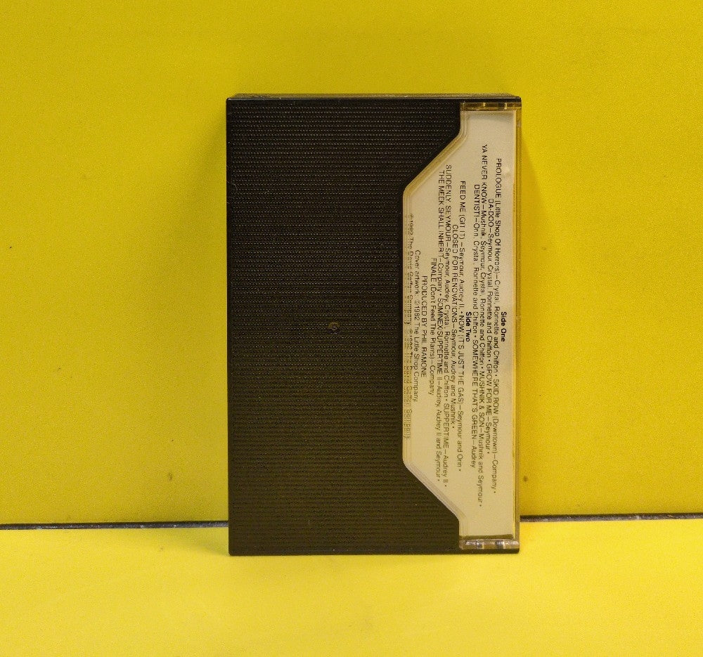 Howard Ashman & Alan Menken - Little Shop Of Horrors (Original Cast Album) - 1982 - L5 2020 - Used - EX - Cassettes