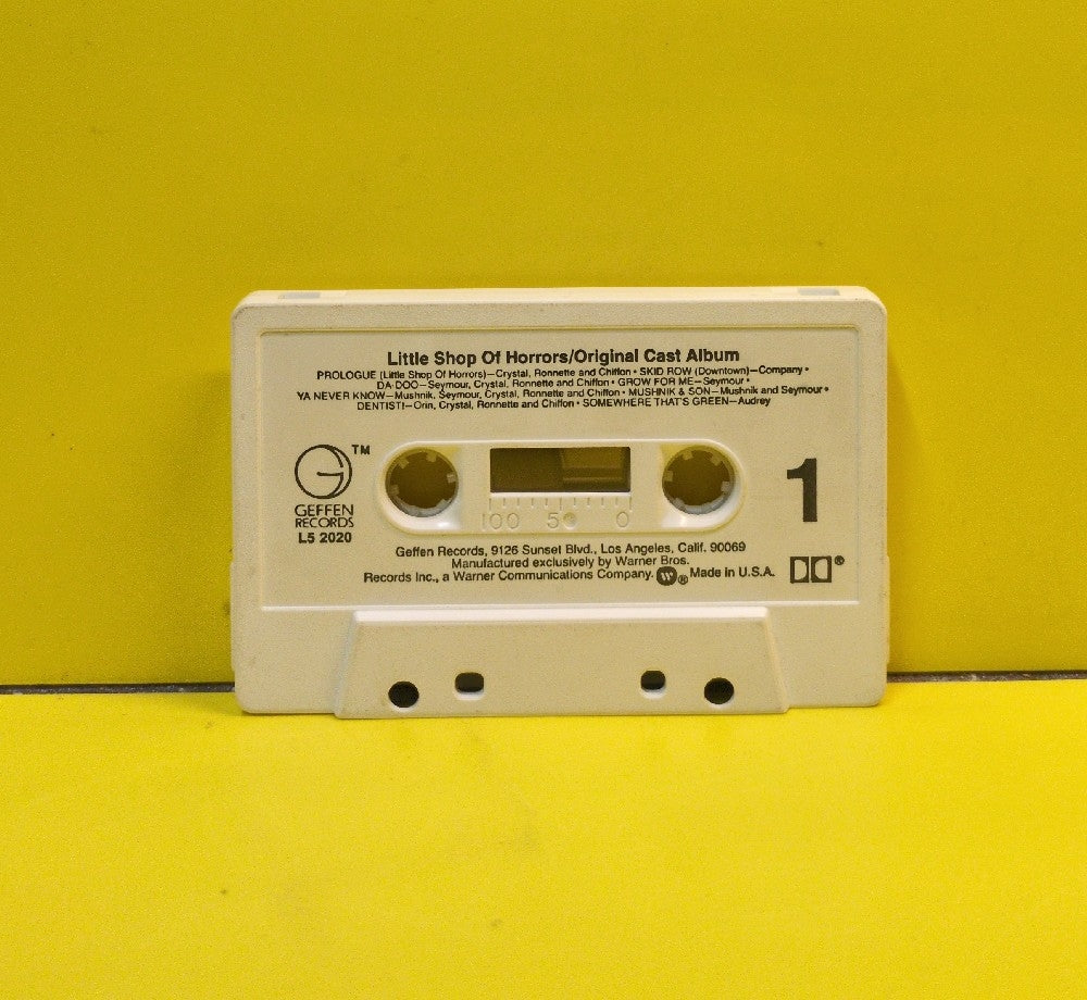Howard Ashman & Alan Menken - Little Shop Of Horrors (Original Cast Album) - 1982 - L5 2020 - Used - EX - Cassettes