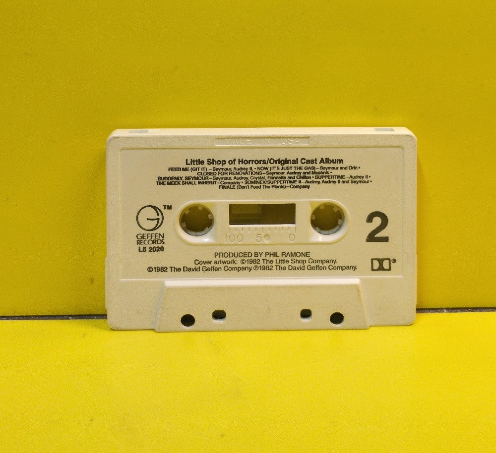 Howard Ashman & Alan Menken - Little Shop Of Horrors (Original Cast Album) - 1982 - L5 2020 - Used - EX - Cassettes