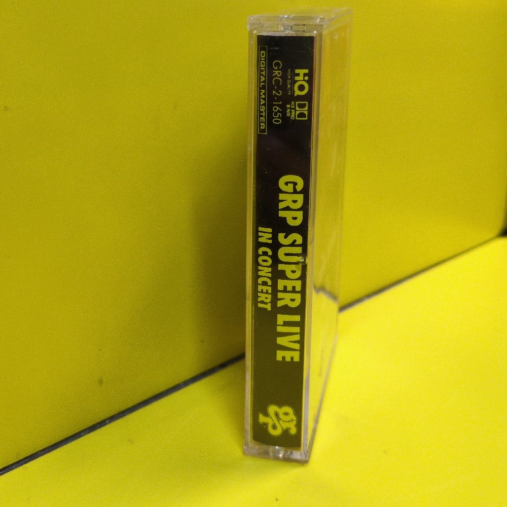 Dave Grusin / Lee Ritenour / Chick Corea / Diane Schuur / Tom Scott - GRP Super Live (Volume 1) - 1988 - GRC-2-1650 - Used - EX - Cassettes - Promo - Tape 1 Of 2 Tape Set