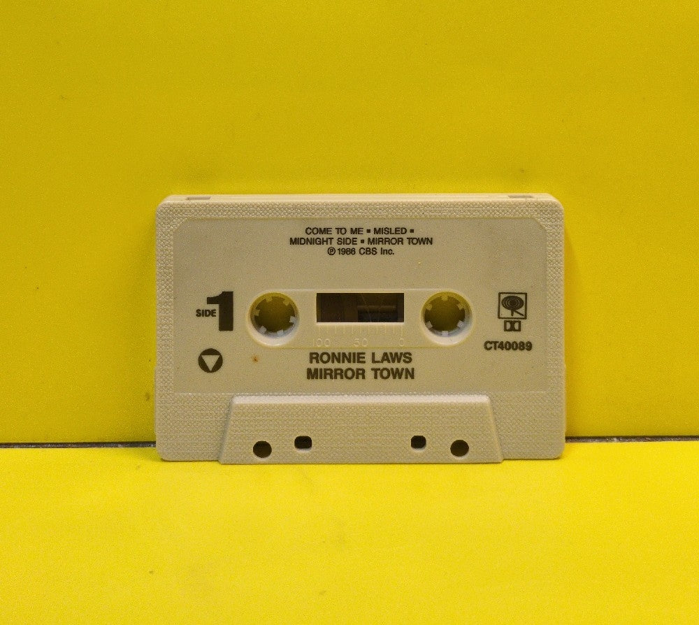 Ronnie Laws - Mirror Town - 1986 - BCT 40089 / CT 40089 - Used - EX - Cassettes - Promo