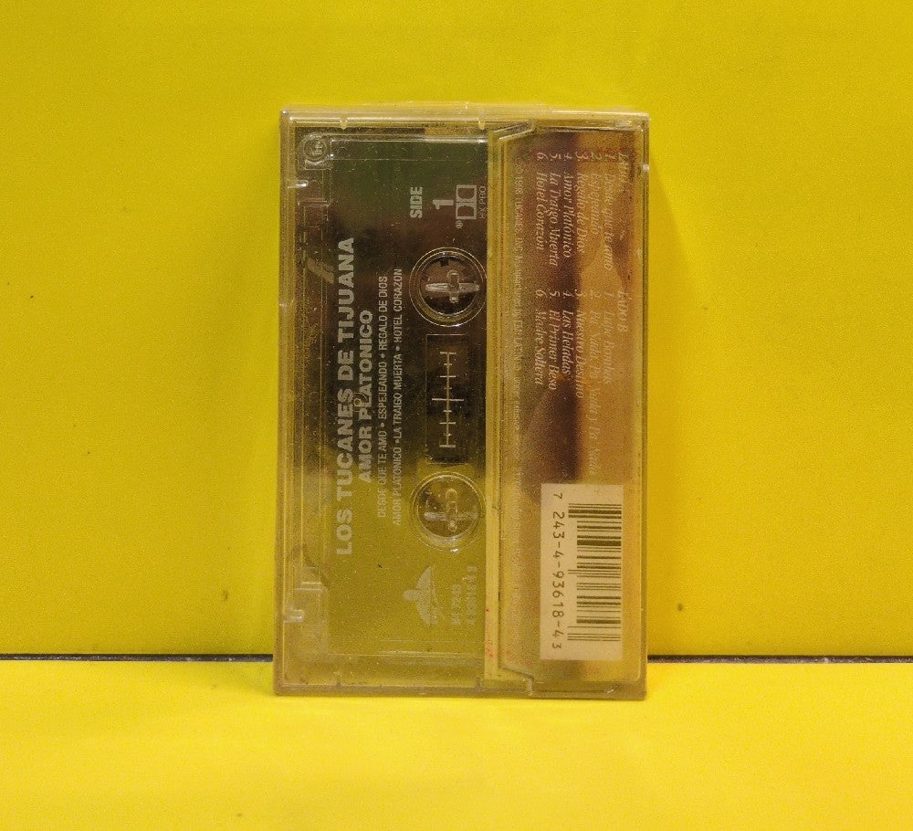 Los Tucanes De Tijuana - Amor Platónico - 1998 - H4 7243 936184 3 - New - Sealed - Cassettes