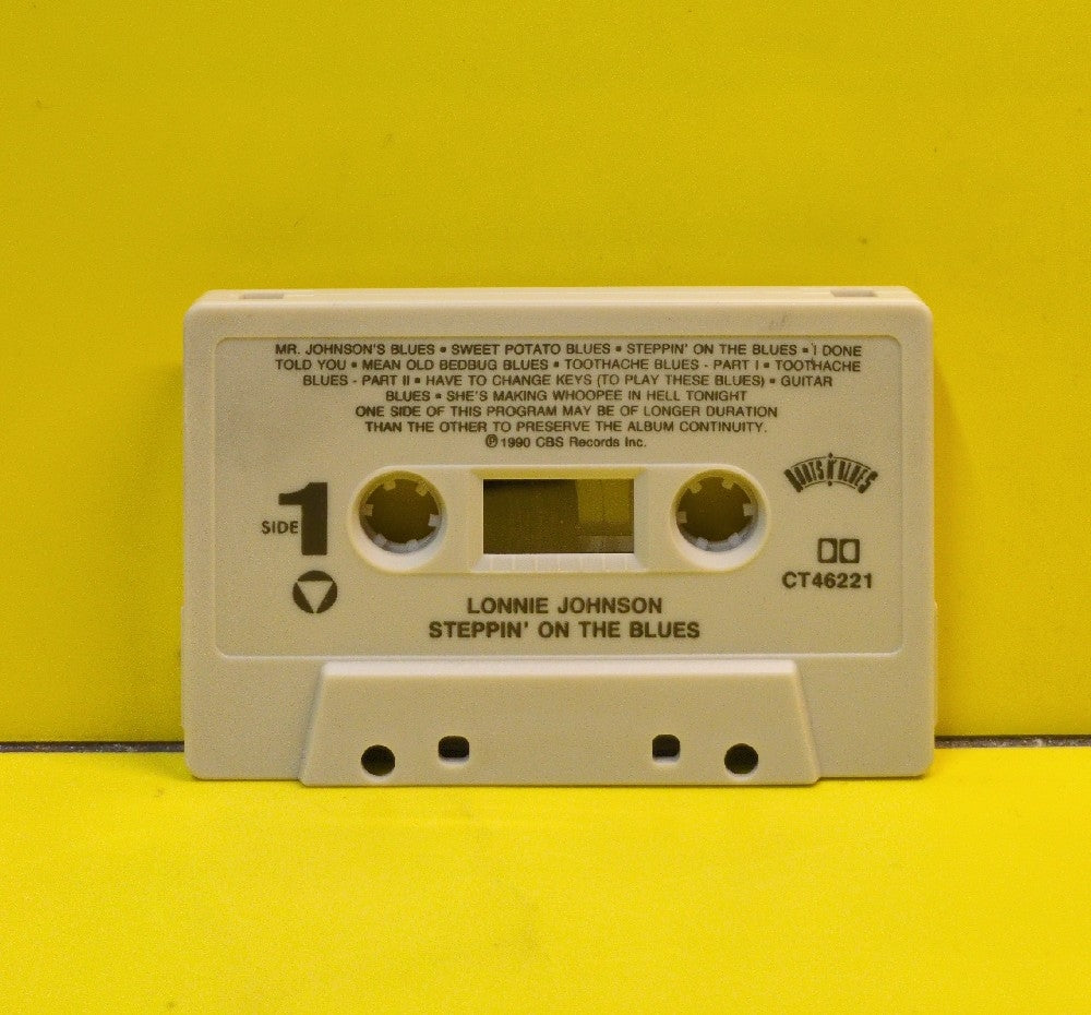 Lonnie Johnson - Steppin' On The Blues - 1990 - CT 46221 - Used - EX - Cassettes