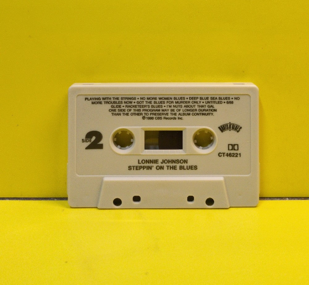 Lonnie Johnson - Steppin' On The Blues - 1990 - CT 46221 - Used - EX - Cassettes