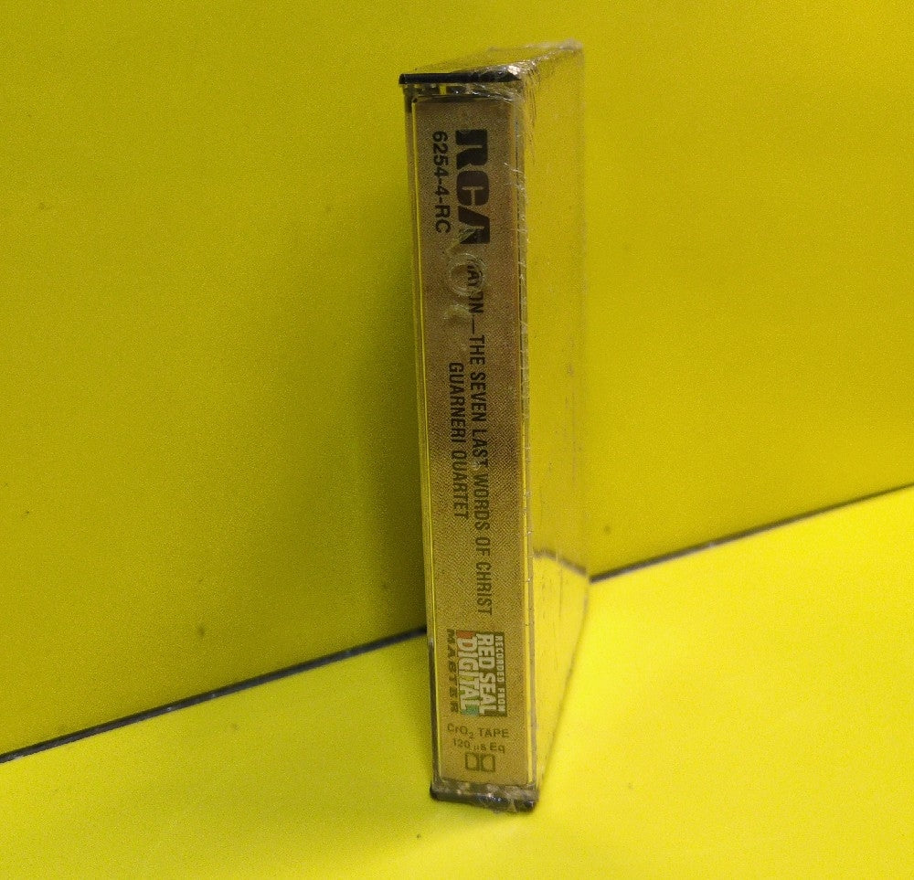 Haydn, Guarneri Quartet - The Seven Last Words Of Christ - 1987 - 6254-4-RC - New - Sealed - Cassettes