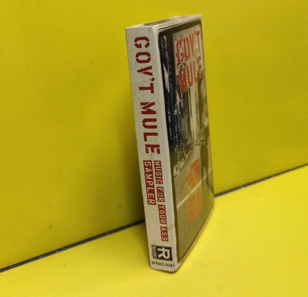 Gov't Mule - Music For Your Ass Sampler - 1995 - RPROCT-0387 - Used - EX - Cassettes - Promo - Cardboard Slipcase