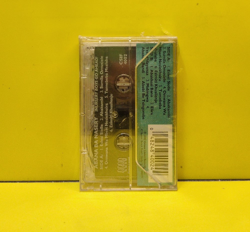 Abana Ba Nasery - !Nursery Boys Go Ahead! (The Guitar and Bottle Kings of Kenya) - 1992 - CSIF 4002 - New - Sealed - Cassettes