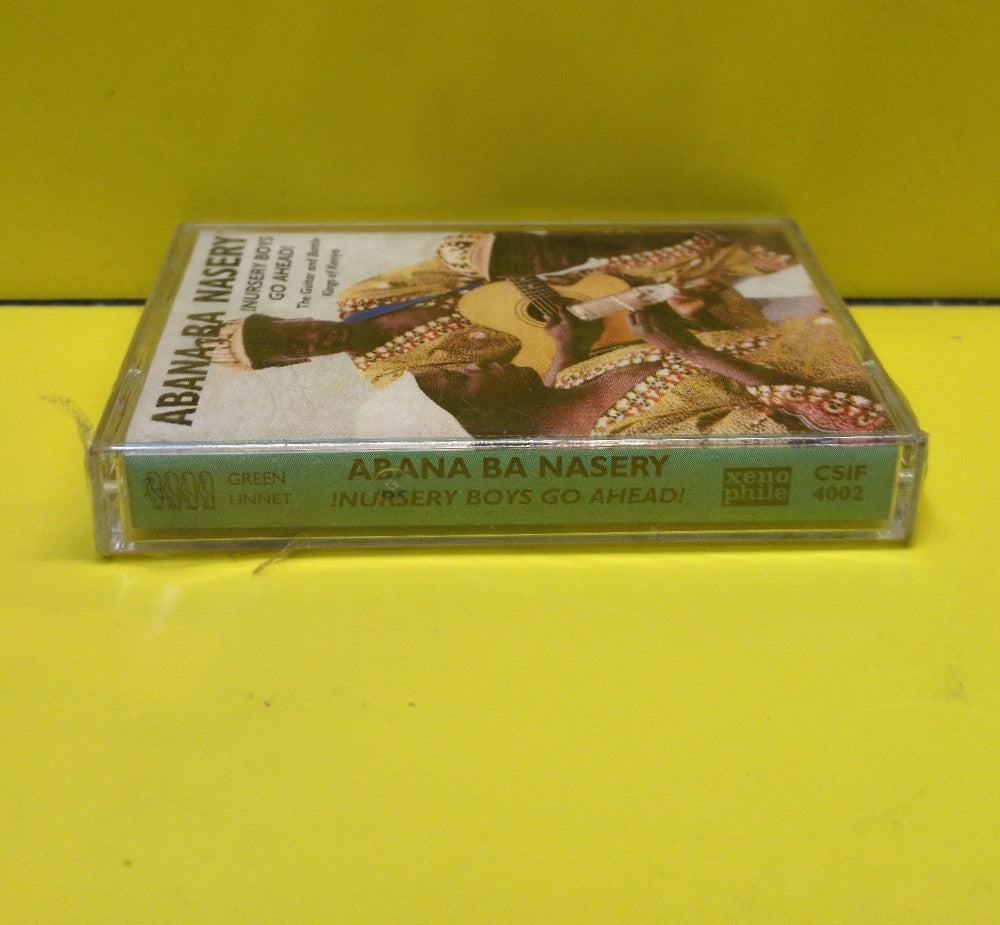 Abana Ba Nasery - !Nursery Boys Go Ahead! (The Guitar and Bottle Kings of Kenya) - 1992 - CSIF 4002 - New - Sealed - Cassettes