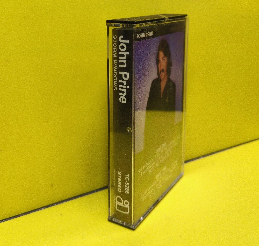 John Prine - Storm Windows - 1980 - TC-5286 - Used - EX - Cassettes