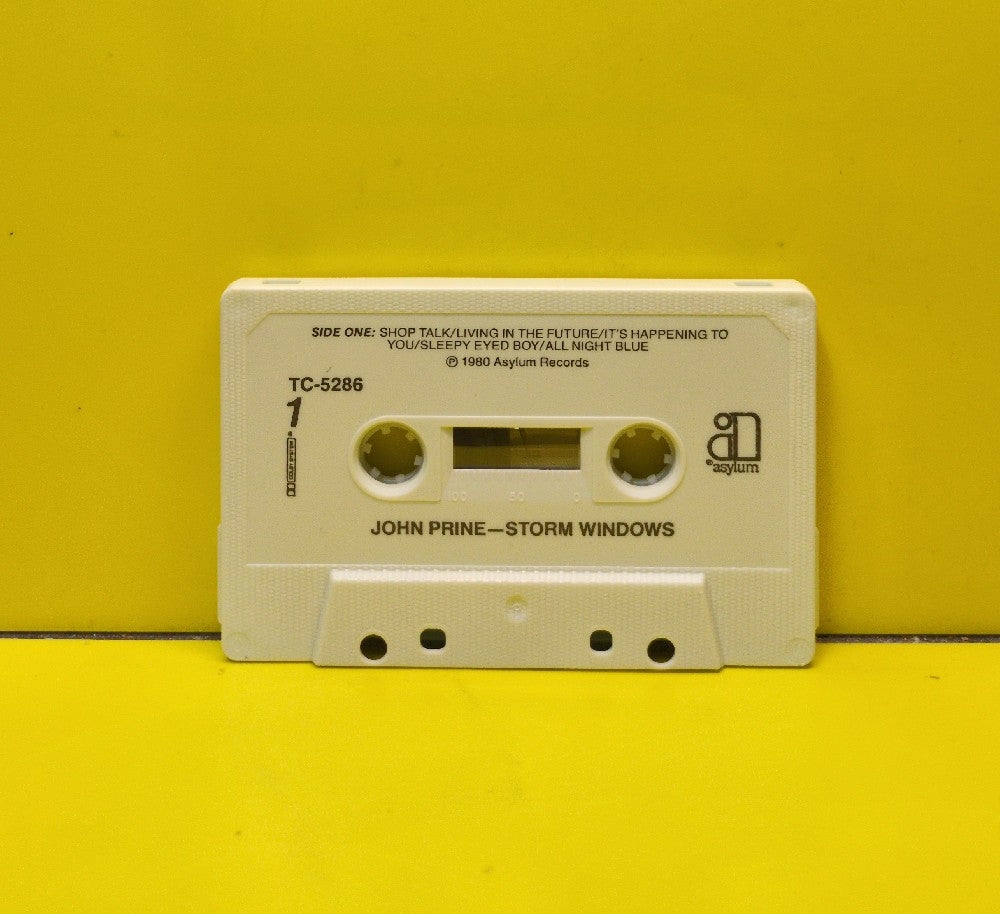 John Prine - Storm Windows - 1980 - TC-5286 - Used - EX - Cassettes