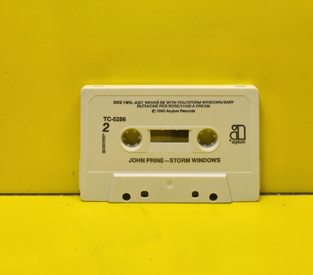 John Prine - Storm Windows - 1980 - TC-5286 - Used - EX - Cassettes