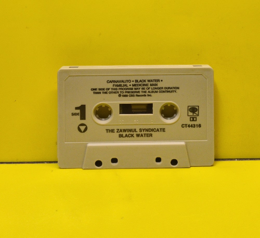 The Zawinul Syndicate - Black Water - 1989 - FCT 44316 - Used - EX - Cassettes - Promo