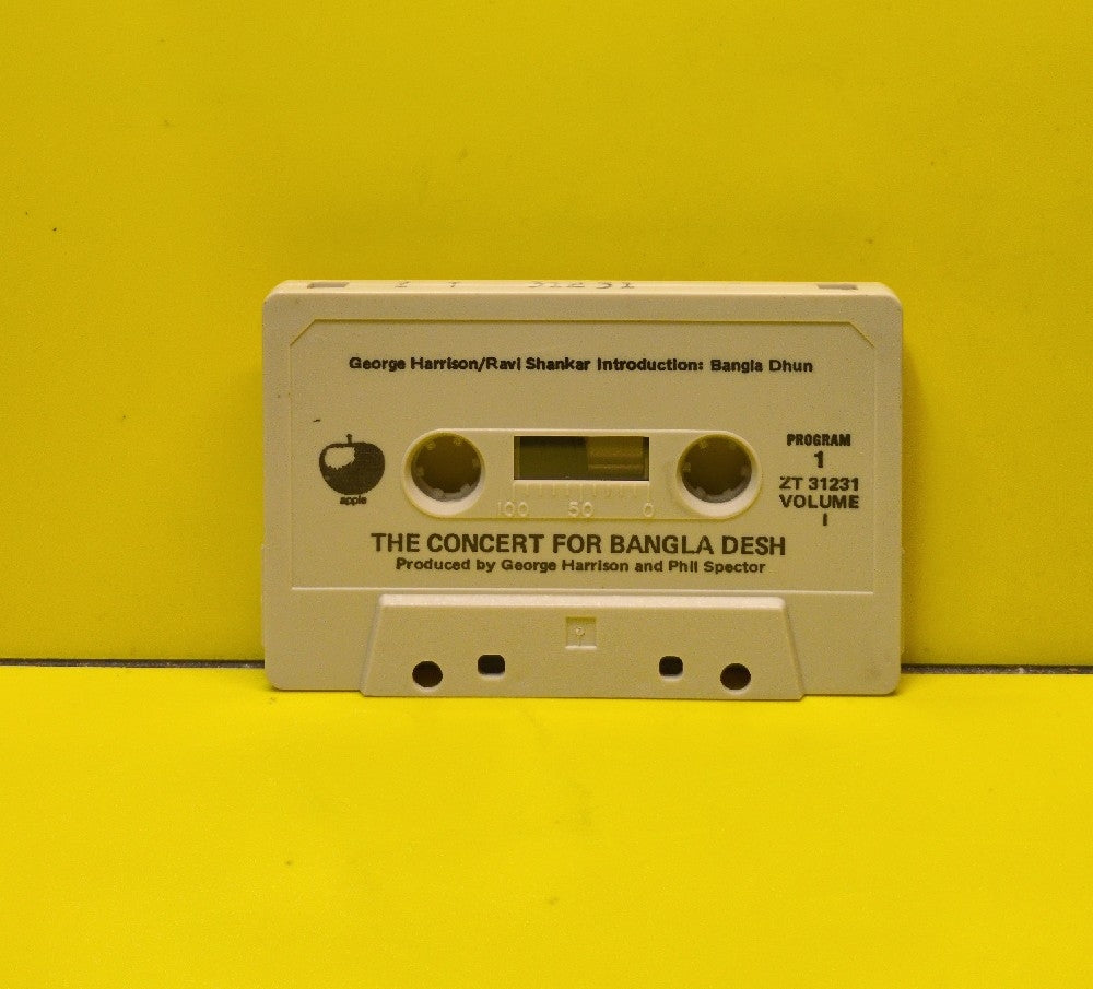 George Harrison, Various - The Concert For Bangla Desh - Volume 1 - 1972 - ZT 31231 - Used - EX - Cassettes - Tape 1 Of 2 Tape Set