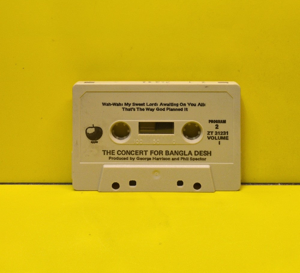 George Harrison, Various - The Concert For Bangla Desh - Volume 1 - 1972 - ZT 31231 - Used - EX - Cassettes - Tape 1 Of 2 Tape Set