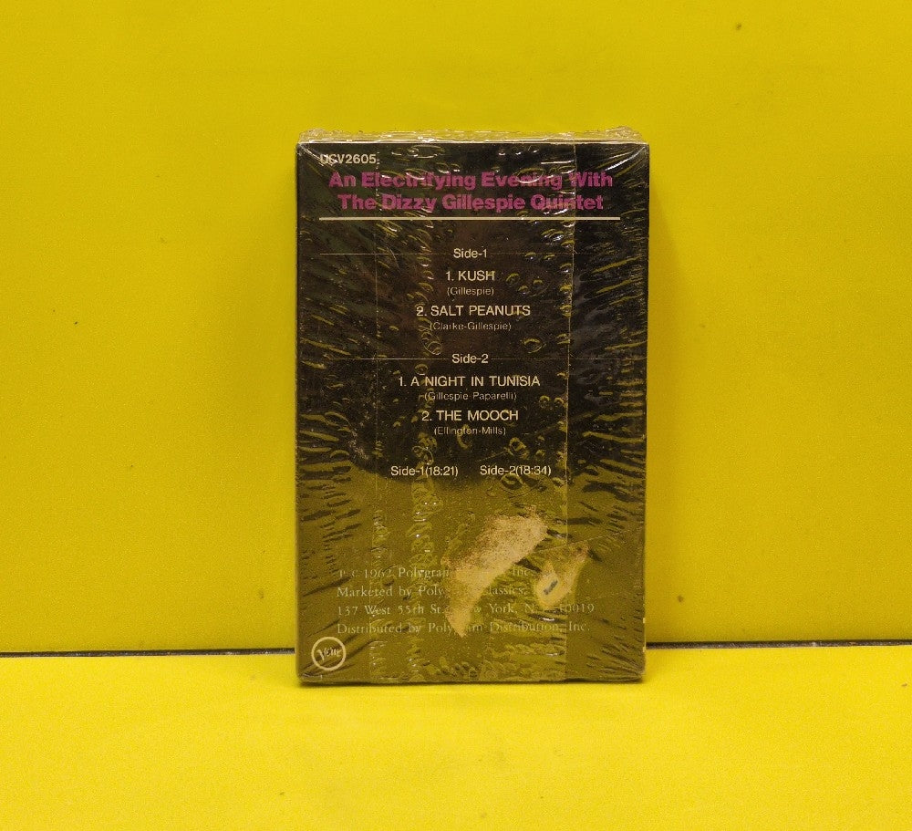 The Dizzy Gillespie Quintet - An Electrifying Evening With The Dizzy Gillespie Quintet - 1962 - UCV2605 - New - Sealed - Cassettes - Japan Import