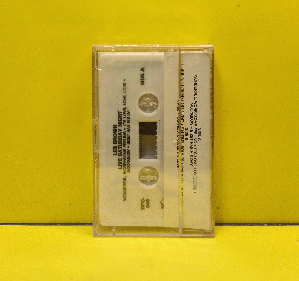 Les Brown - Live Saturday Night - 1989 - DPC-849 - New - Sealed - Cassettes