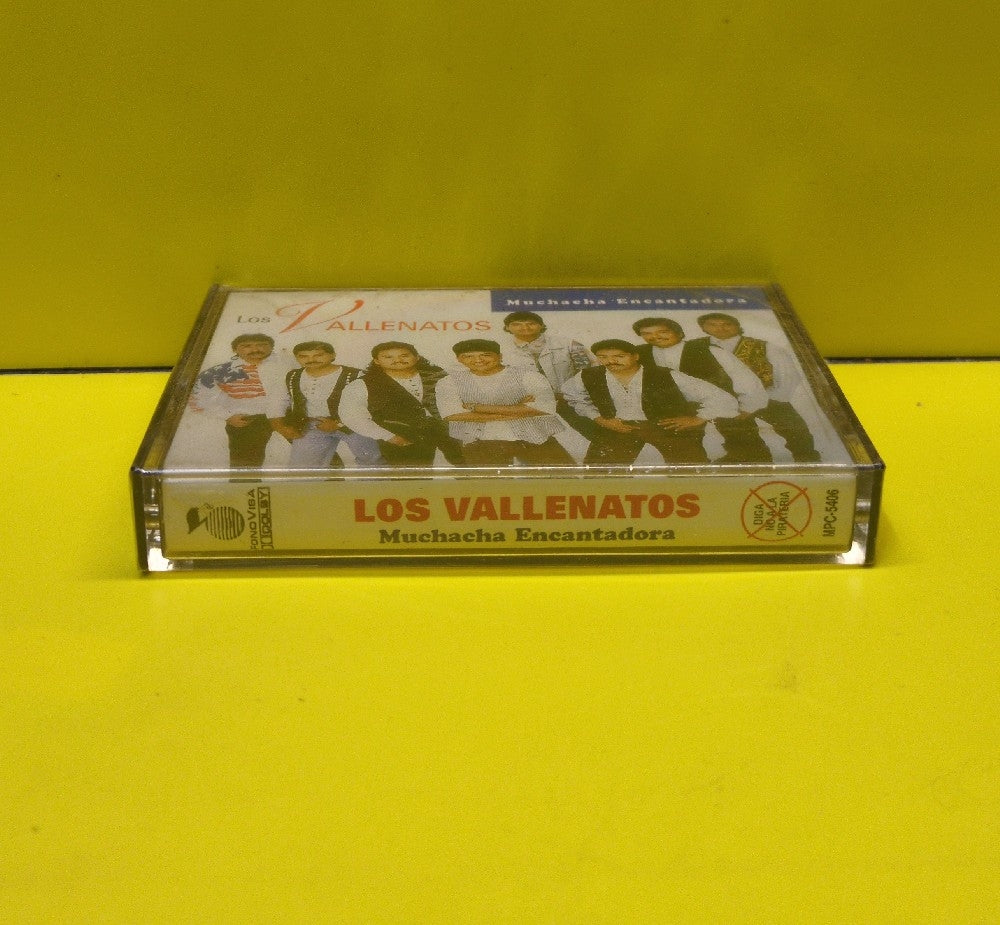 Los Vallenatos - Muchacha Encantadora - 1996 - MPC-5406 - New - Sealed - Cassettes