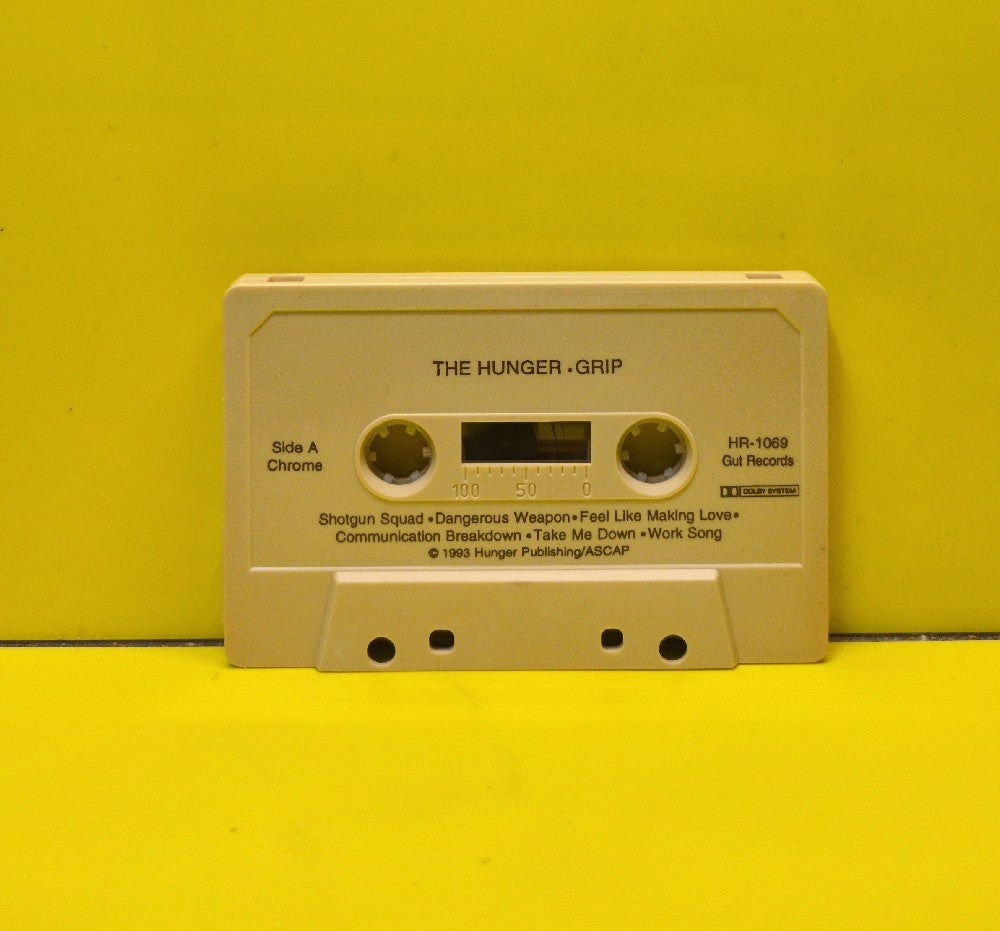 The Hunger - Grip - 1993 - HR-1069 - Used - EX - Cassettes