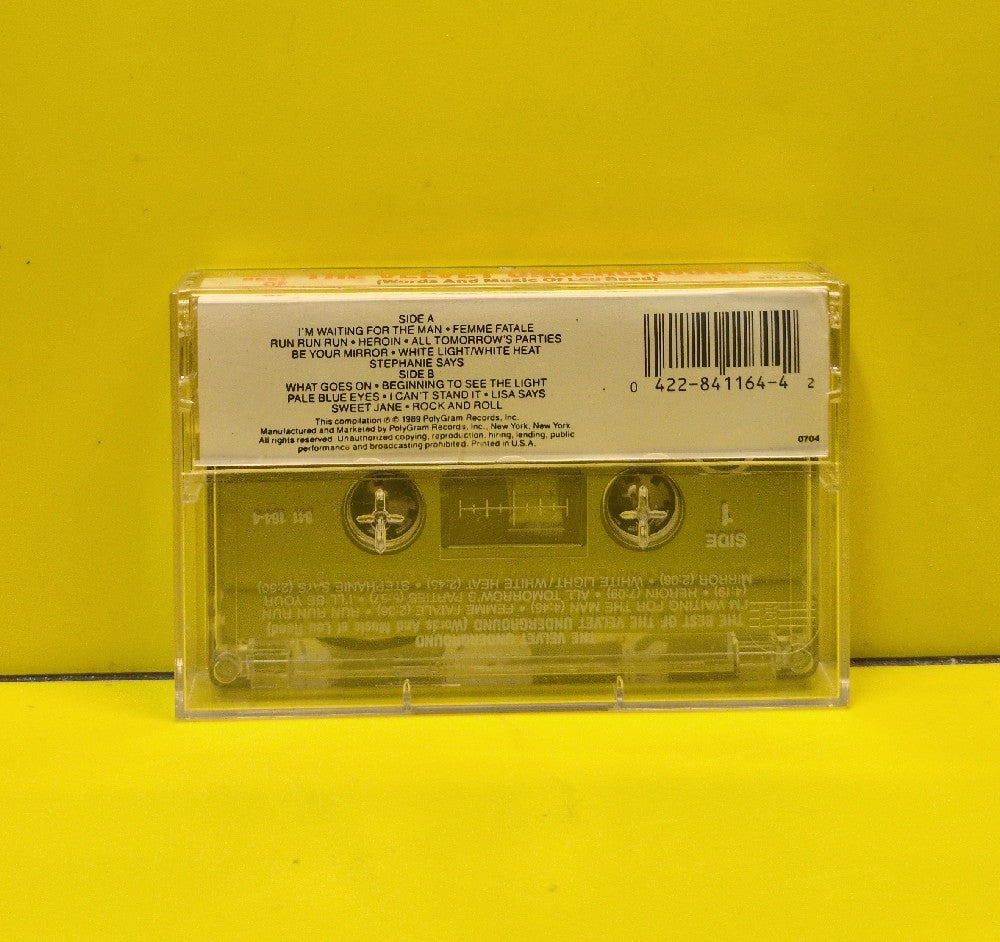 The Velvet Underground - The Best Of The Velvet Underground (Words And Music Of Lou Reed) - 1989 - 841 164-4 - Used - EX - Cassettes