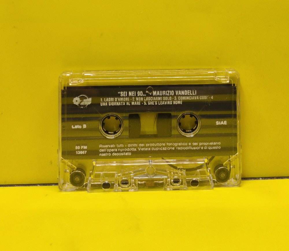 Maurizio Vandelli - Se Nei '90 - 1990 - 50 FM 13667 - Used - EX - Cassettes - Italy Import