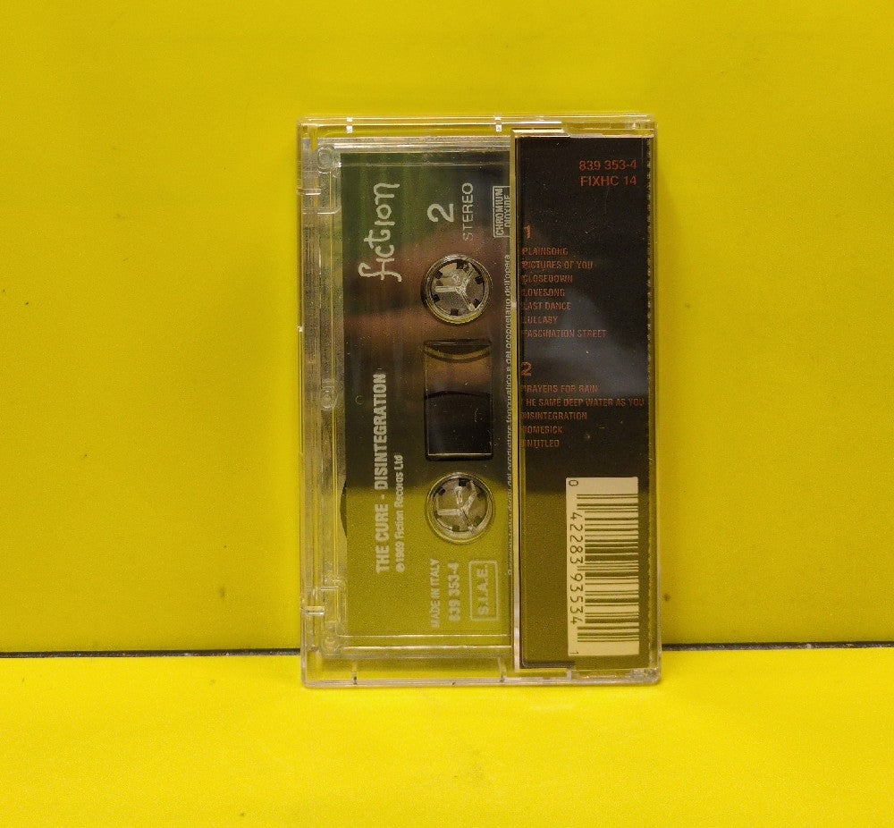 The Cure - Disintegration - 1989 - 839 353-4 / FIXHC 14 - Used - EX - Cassettes - Italy Import