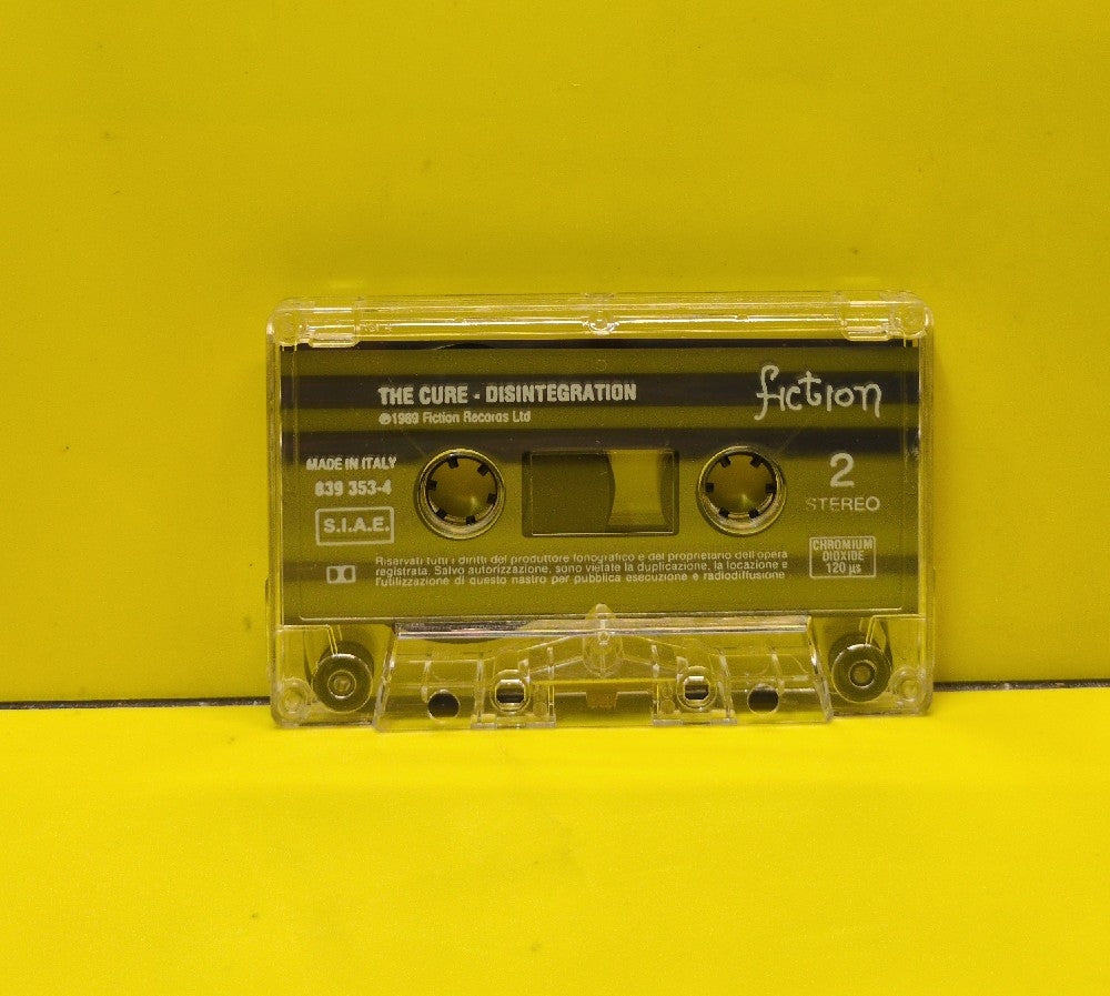 The Cure - Disintegration - 1989 - 839 353-4 / FIXHC 14 - Used - EX - Cassettes - Italy Import