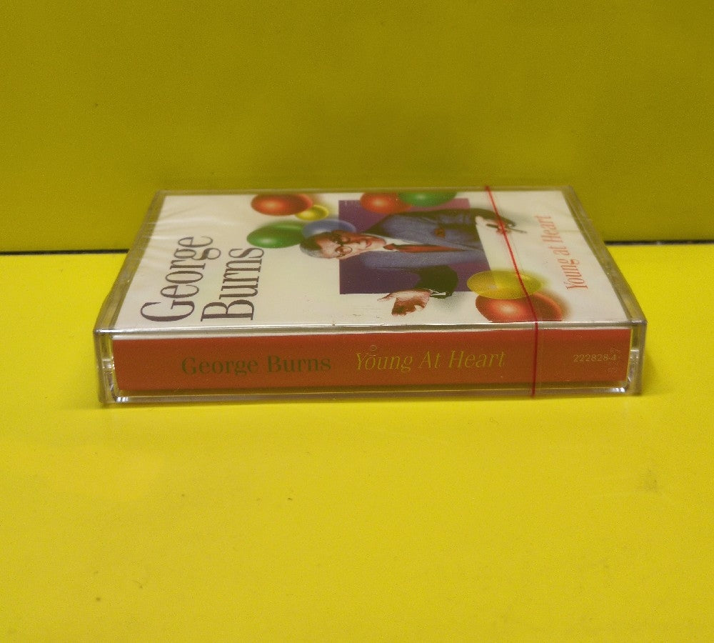 George Burns - Young At Heart - 1995 - 222828-4 - New - Sealed - Cassettes
