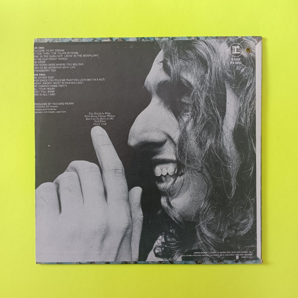 Tiny Tim - God Bless Tiny Tim - 1968 - RS 6292 - Used - VG++ - Vinyl