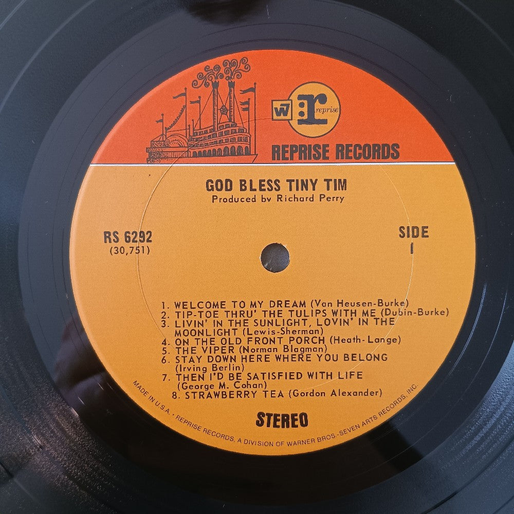 Tiny Tim - God Bless Tiny Tim - 1968 - RS 6292 - Used - VG++ - Vinyl