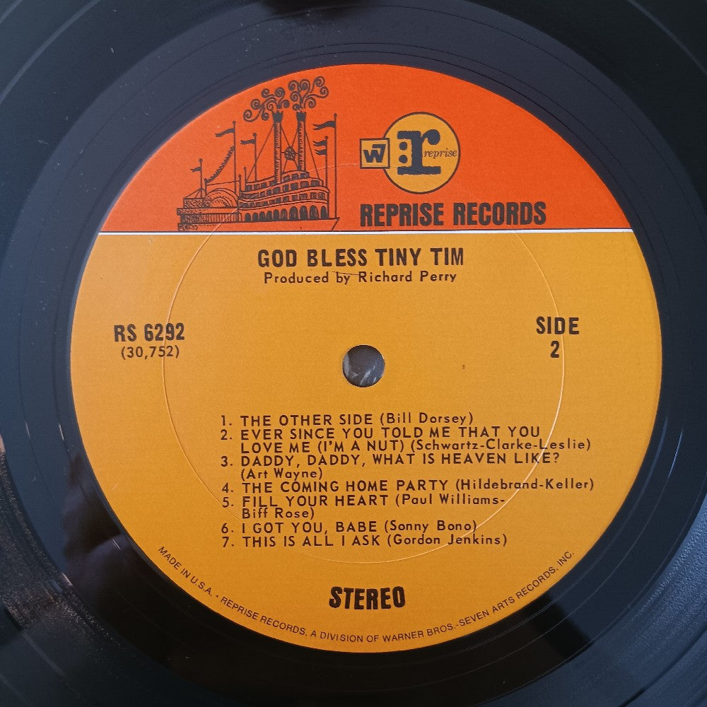 Tiny Tim - God Bless Tiny Tim - 1968 - RS 6292 - Used - VG++ - Vinyl