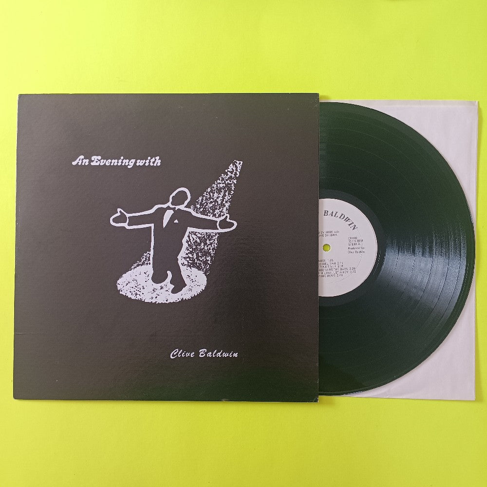 Clive Baldwin - An Evening With Clive Baldwin AUTOGRAPHED - 1980 - CB003 - Used - EX - Vinyl