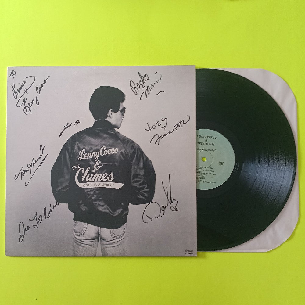 Lenny Cocco & The Chimes - Once In A While SIGNED - UTLP1001 - Used - EX - Vinyl