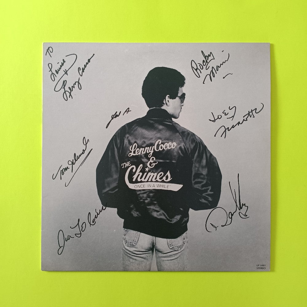 Lenny Cocco & The Chimes - Once In A While SIGNED - UTLP1001 - Used - EX - Vinyl