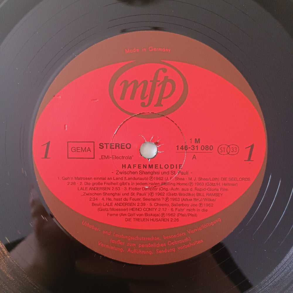 Various - Hafenmelodie Zwischen Shanghai Und St. Pauli GERMANY - 1M 146-31 080/81 - Used - VG++ - Vinyl