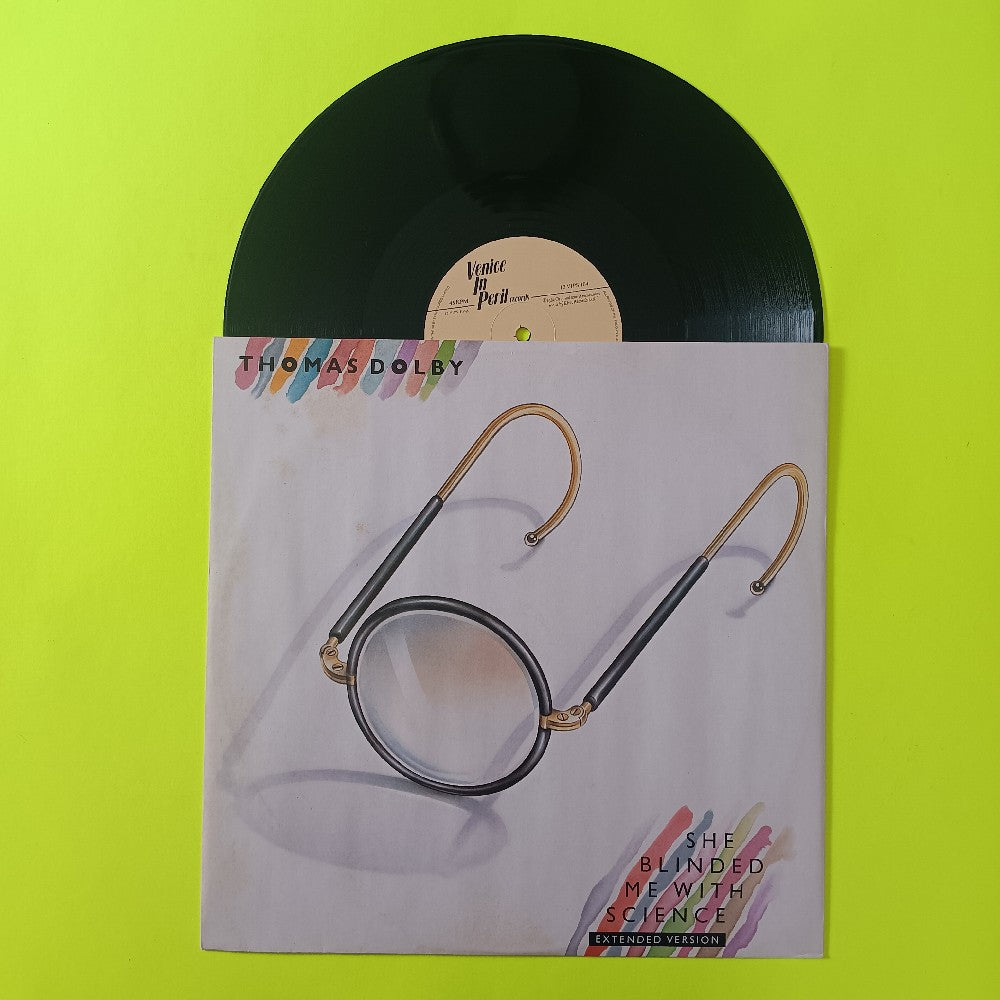 Thomas Dolby - She Blinded Me With Science UK 12" - 1982 - 12VIPS104 - Used - VG++ - Vinyl