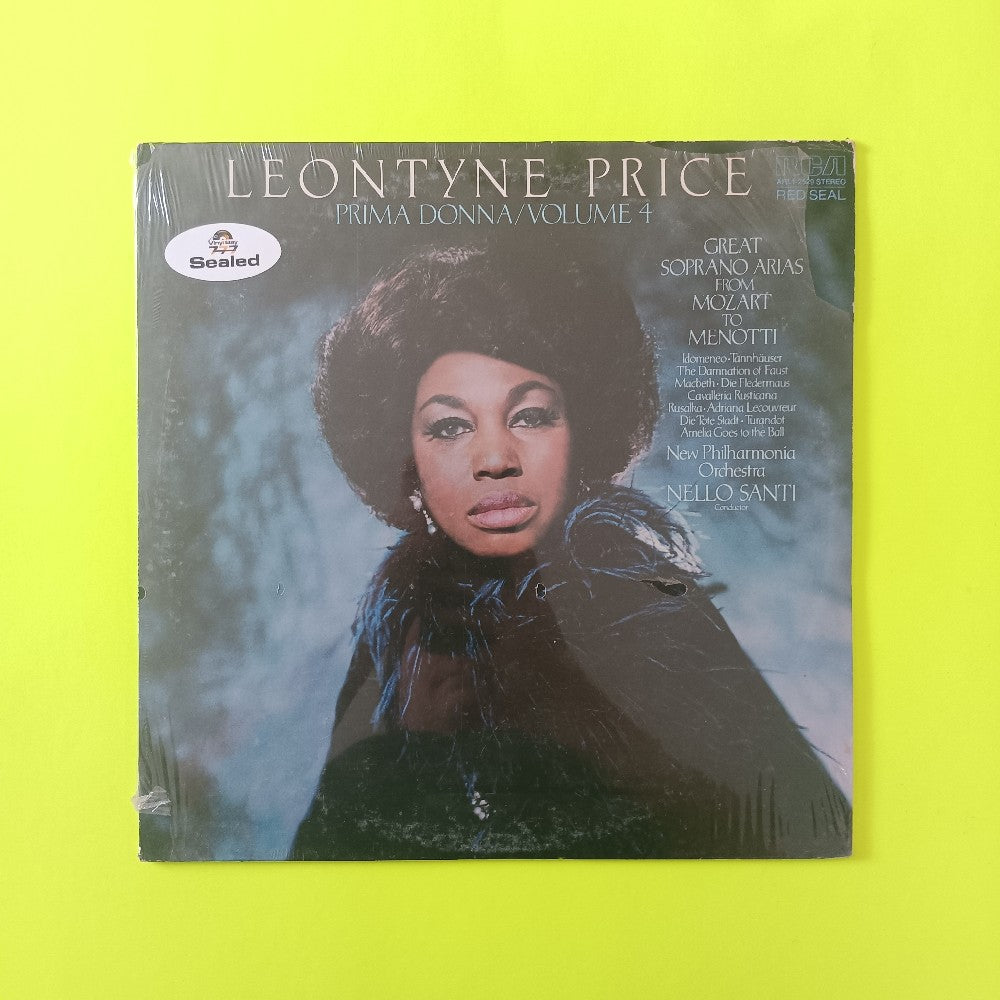 Leontyne Price - Prima Donna Vol. 4 PROMO  - 1978 - ARL1-2529 - New - Sealed - Vinyl