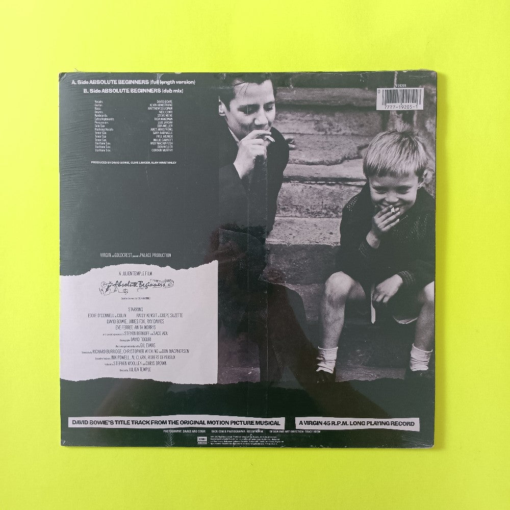 David Bowie - Absolute Beginners 12" - 1986 - V-19205 - New - Sealed - Vinyl