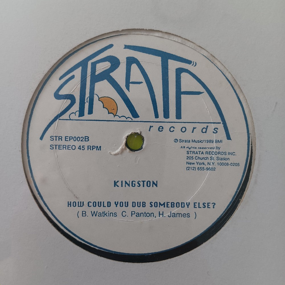 Kingston - How Could You Love Somebody Else 12" - 1989 - STR EP002 - New - Sealed - Vinyl