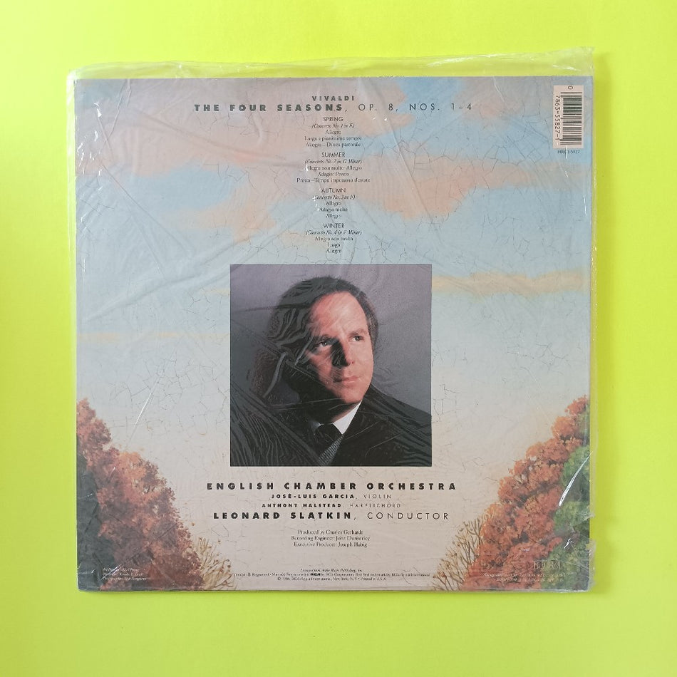 Leonard Slatkin / Jose-Luis Garcia - Vivaldi: The Four Seasons - 1986 - HRC1-5827 - New - Sealed - Vinyl