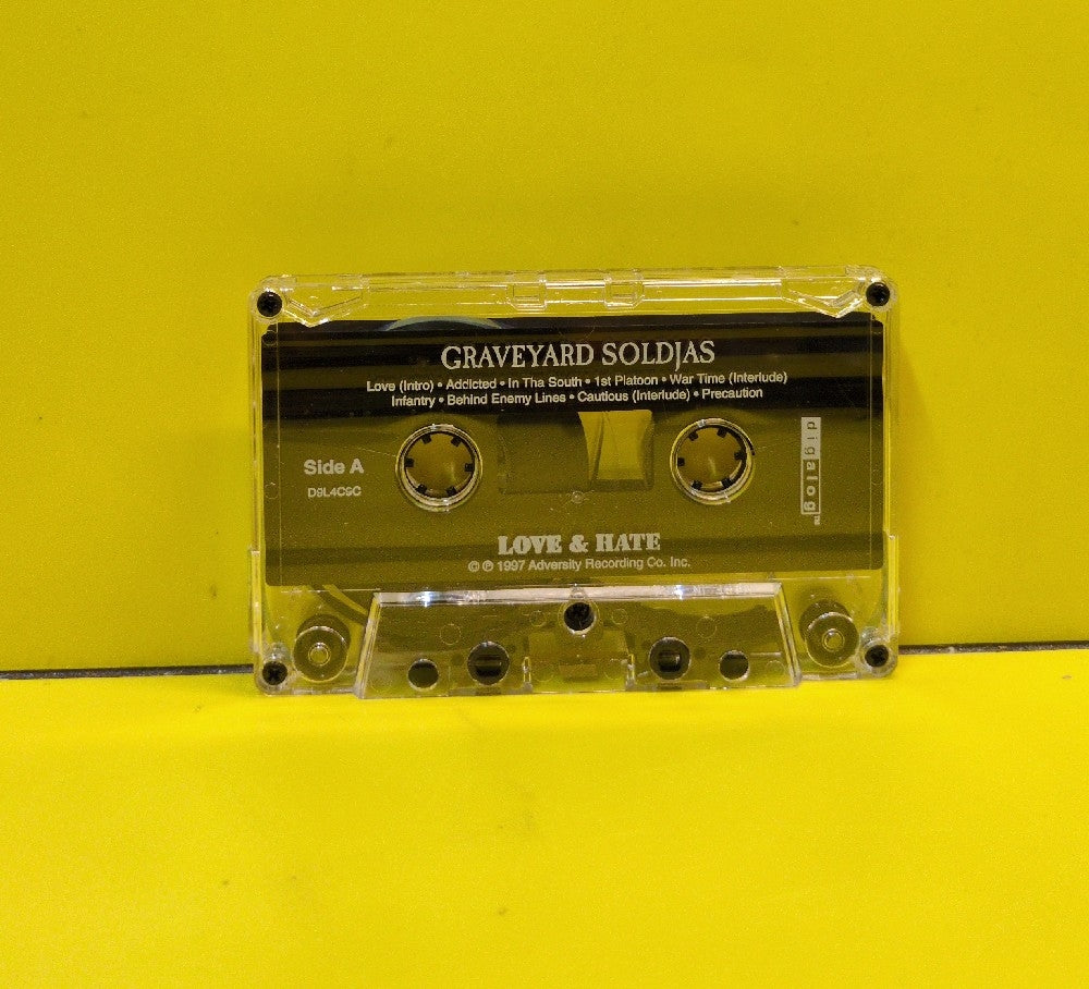Graveyard Soldjas - Love & Hate - 1997 - D9L4C9C - Used - EX - Cassettes