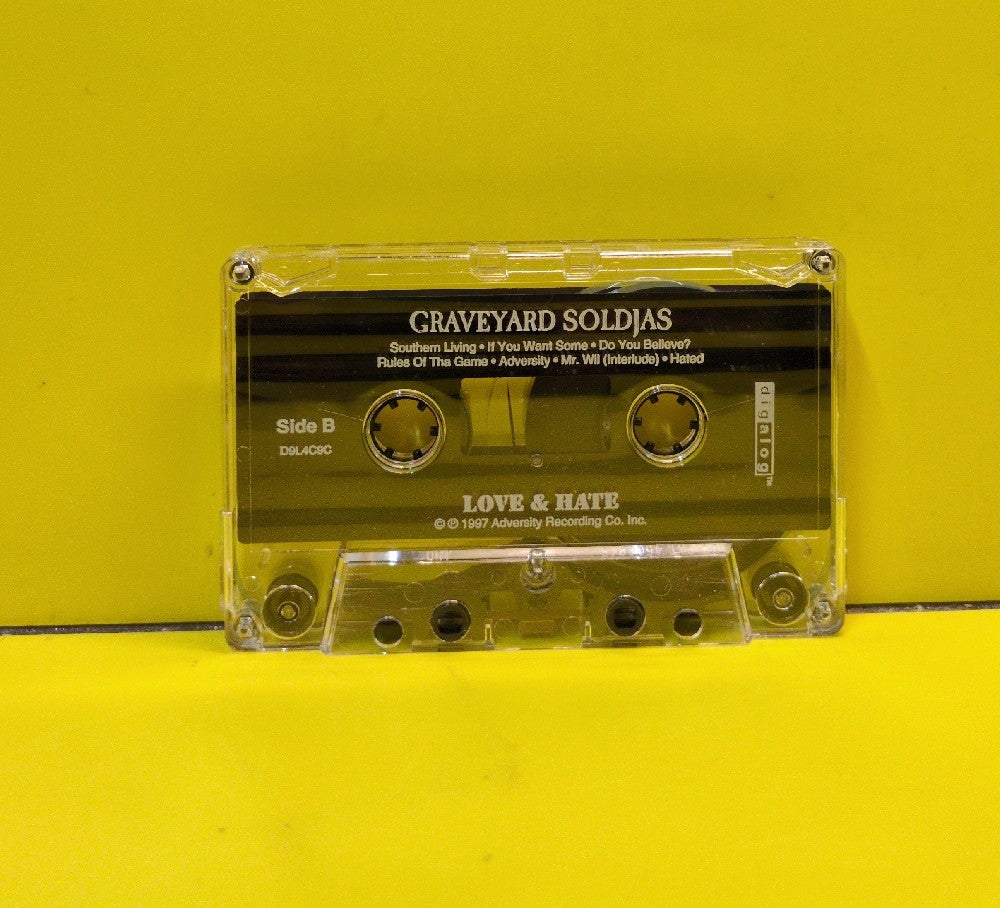 Graveyard Soldjas - Love & Hate - 1997 - D9L4C9C - Used - EX - Cassettes
