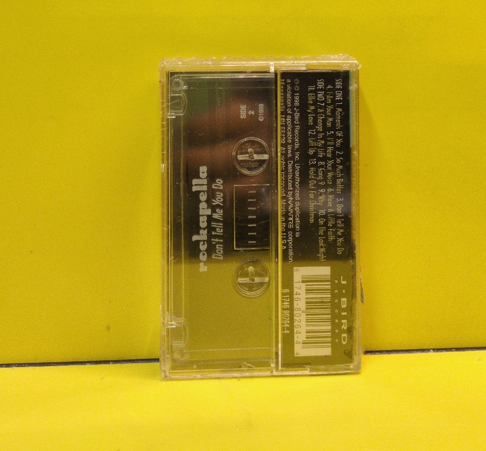 Rockapella - Don't Tell Me You Do - 1998 - JBD 80264-4 - New - Sealed - Cassettes