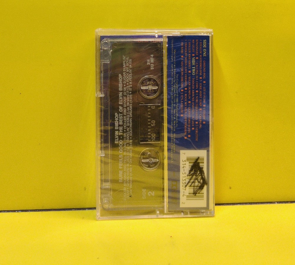 Elvin Bishop - Sure Feels Good - 1992 - 314 513 307-4 - New - Sealed - Cassettes