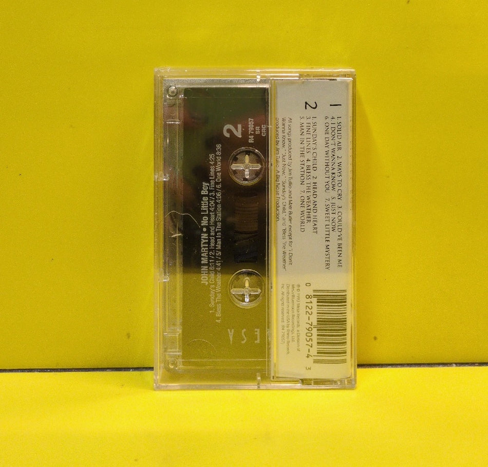 John Martyn - No Little Boy - 1993 - R4 79057 - New - Sealed - Cassettes - CRC Club Edition