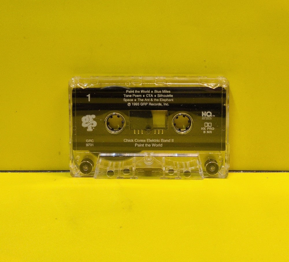 Chick Corea Elektric Band II - Paint The World - 1993 - GRC 9731 - Used - EX - Cassettes - Promo