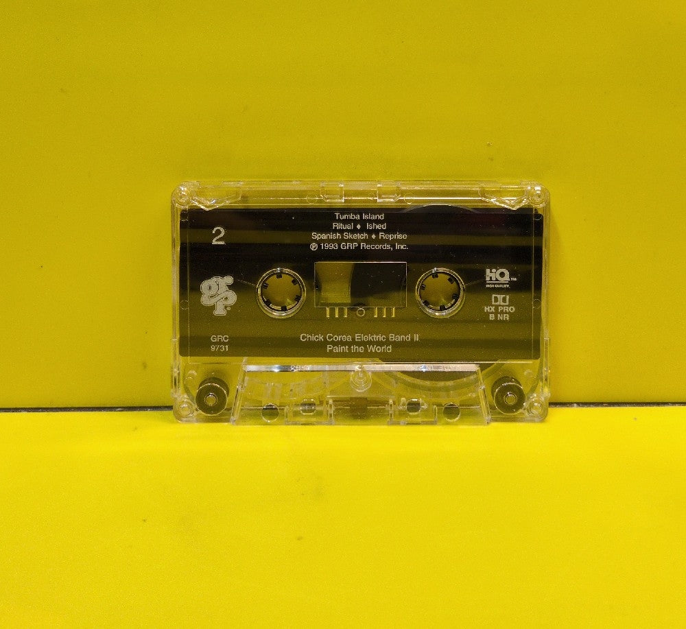 Chick Corea Elektric Band II - Paint The World - 1993 - GRC 9731 - Used - EX - Cassettes - Promo