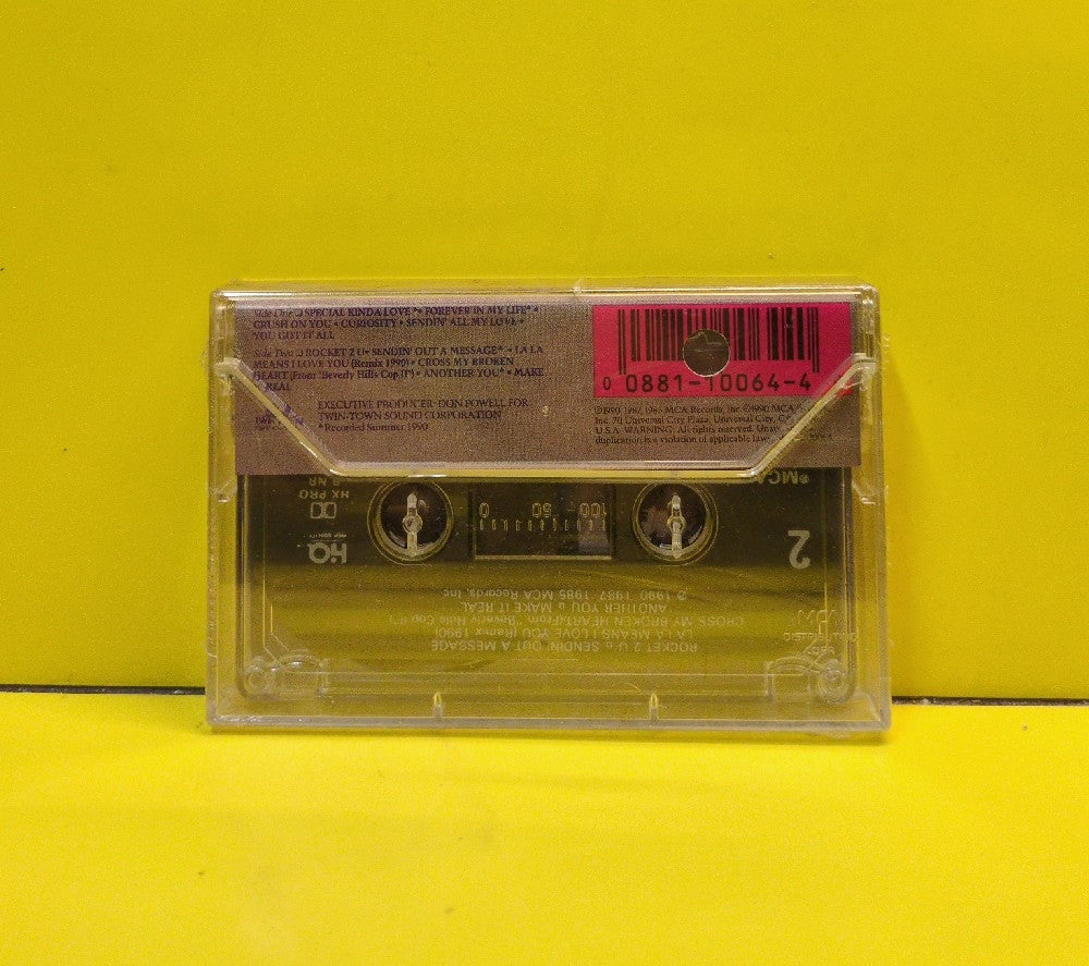 The Jets - The Best Of The Jets - 1990 - MCAC-10064 - New - Sealed - Cassettes