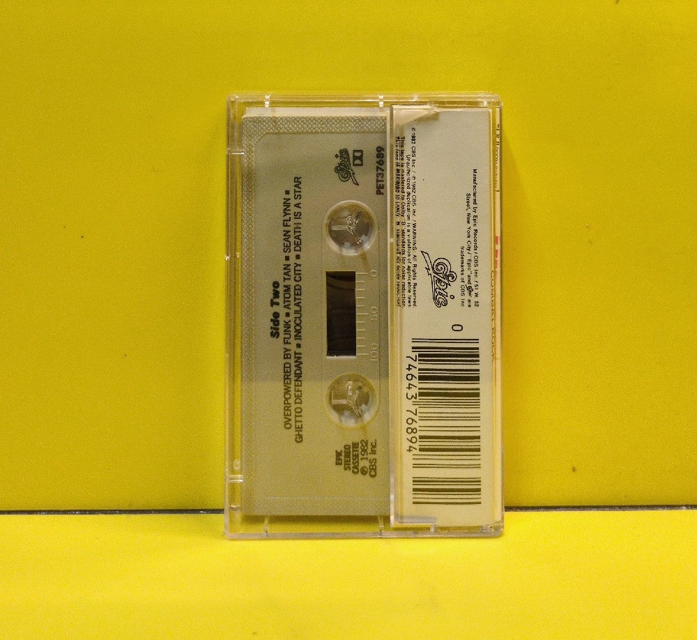 The Clash - Combat Rock - 1982 - PET 37689 - Used - EX - Cassettes - Clear Case - Beige Tape Shell