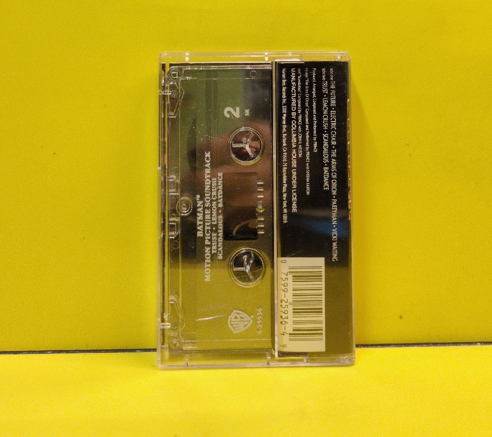 Prince - Batman™ (Motion Picture Soundtrack) - 1989 - W4 25936 - Used - EX - Cassettes - Columbia House Club Edition
