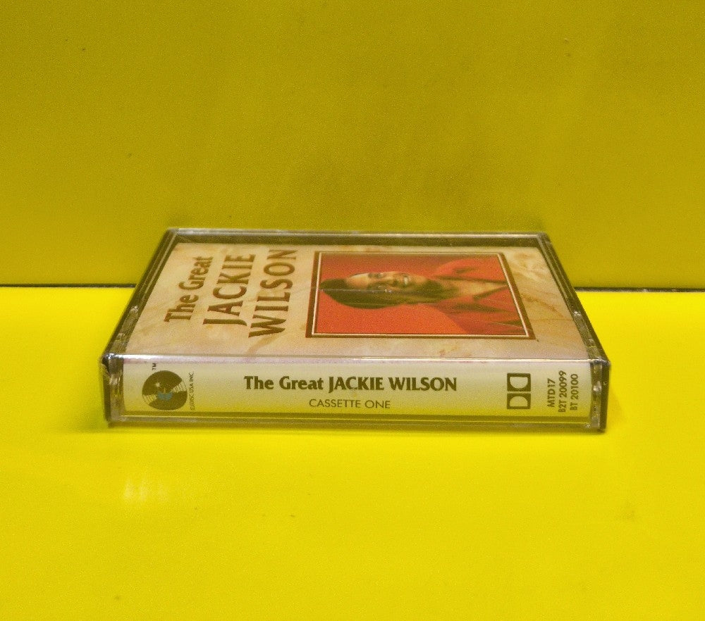 Jackie Wilson - The Great Jackie Wilson (Cassette One) - 1989 - MTD17 - New - Sealed - Cassettes